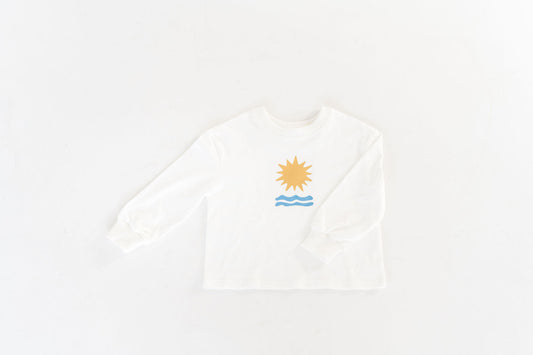Sonny Long Sleeve Cotton Top