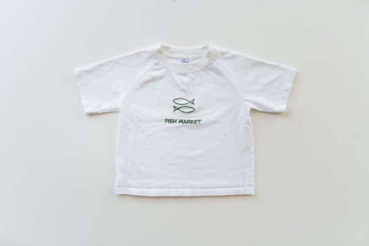 Fish Market Boys Graphic Boxy Tee